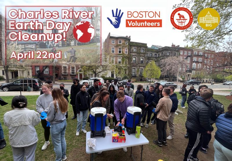 Charles River Earth Day Cleanup